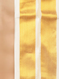 Thumbnail for Sethukrishna Men Cream-Coloured Solid Dhoti - Distacart