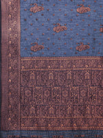 Thumbnail for Kalini Ethnic Motifs Woven Design Zari Organza Saree - Distacart