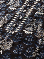 Thumbnail for Ishin Black Beige Printed Sequinned Gotta Patti Women Kurta Set - Distacart