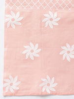 Thumbnail for Khushal K Women Peach-Coloured Printed Kurta with Palazzos & Dupatta - Distacart