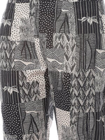 Thumbnail for Biba Women Black Ethnic Motifs Panelled Pure Cotton Kurta with Trousers & Dupatta - Distacart