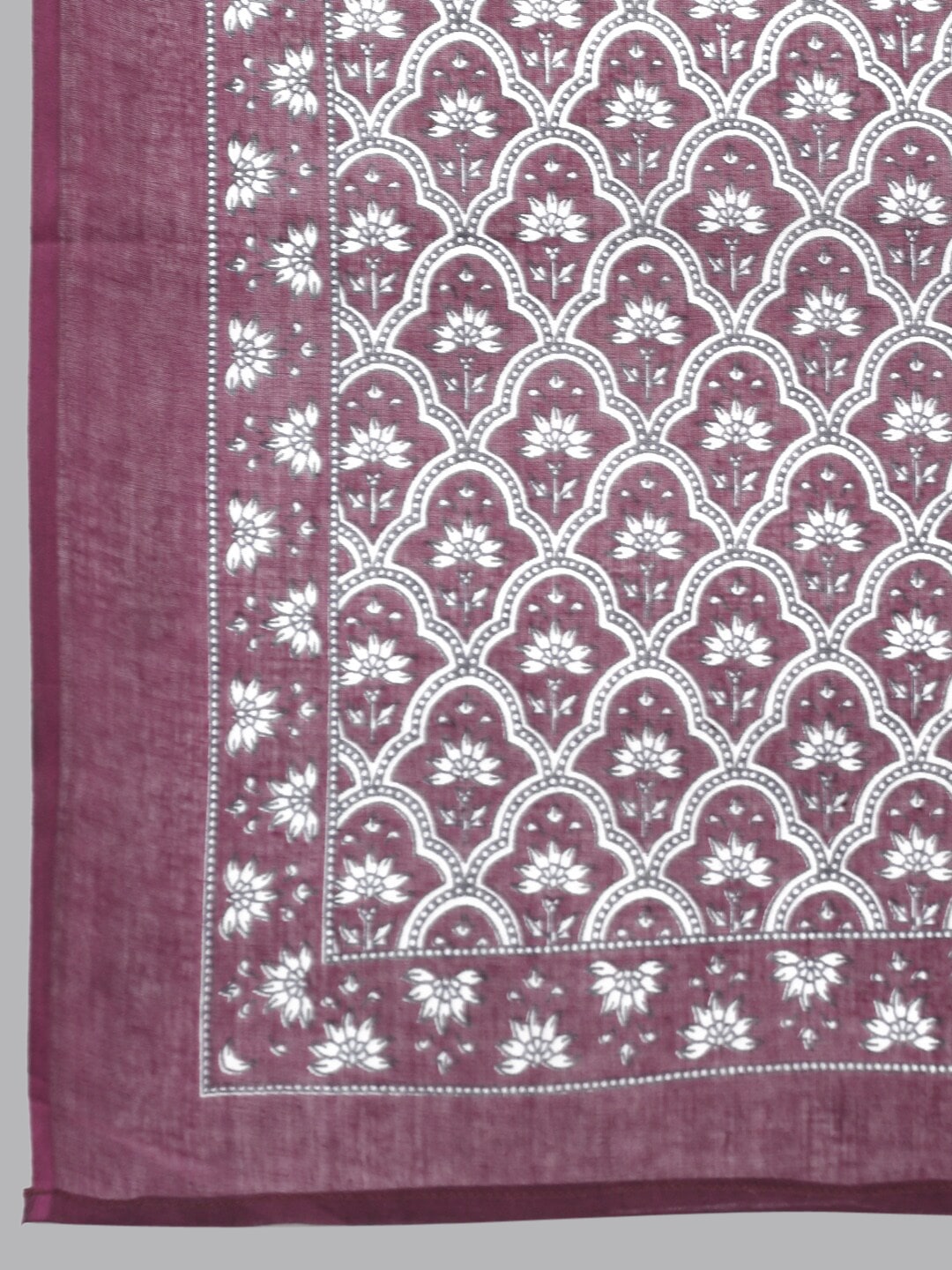 Kalini Printed Gotta Patti Empire Pure Cotton Kurta with Palazzos & With Dupatta - Distacart
