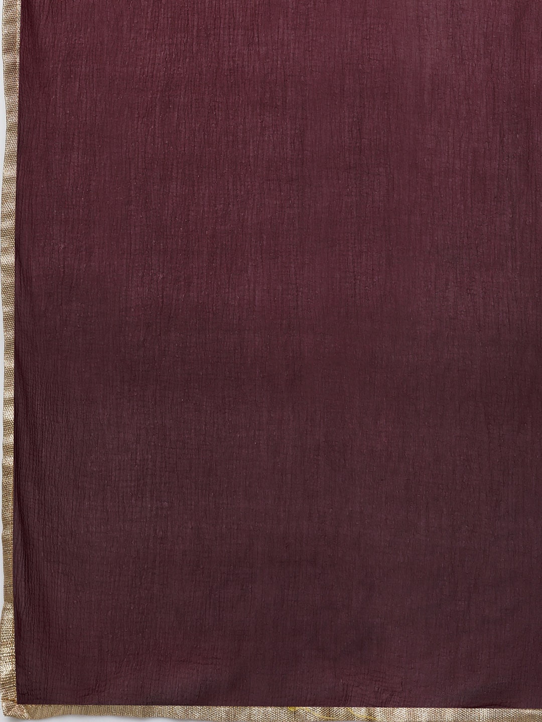 Kalini Women Maroon Gotta Patti Embroidered Kurta with Palazzos & Dupatta - Distacart