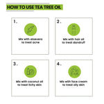 Thumbnail for Rey Naturals Tea Tree Oil for Hair, Skin and Face Care - Distacart