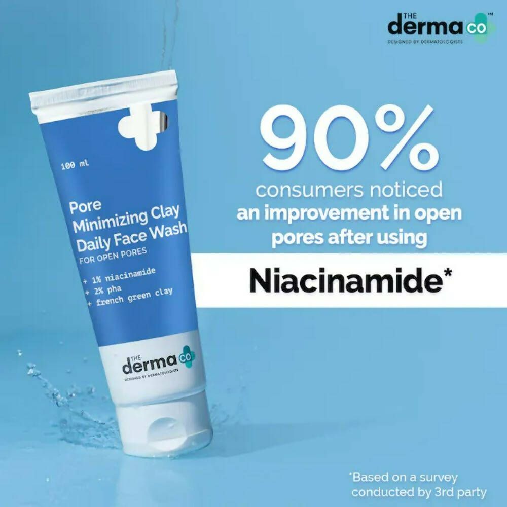 The Derma Co Pore Minimizing Clay Daily Face Wash - Distacart