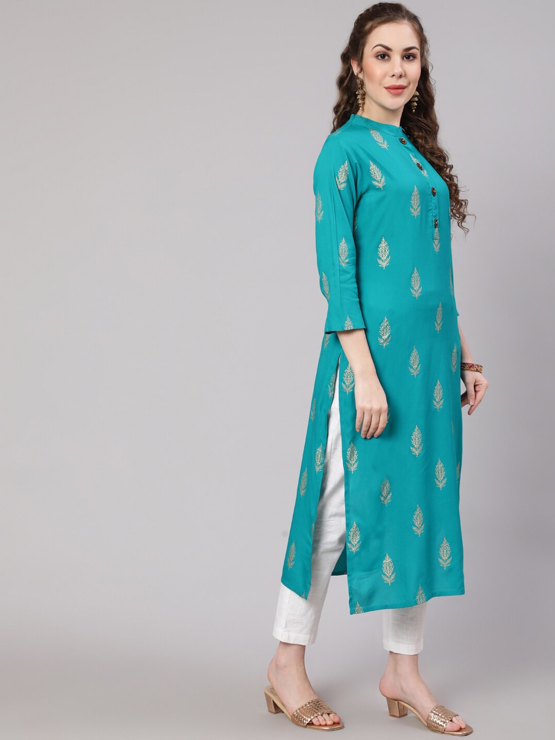 Kalini Ethnic Motifs Printed Kurta - Distacart