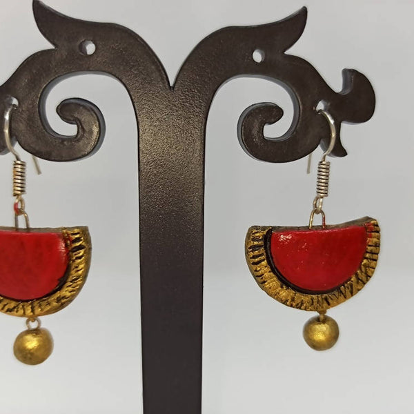 Terracotta Boho Style Hangings-Red