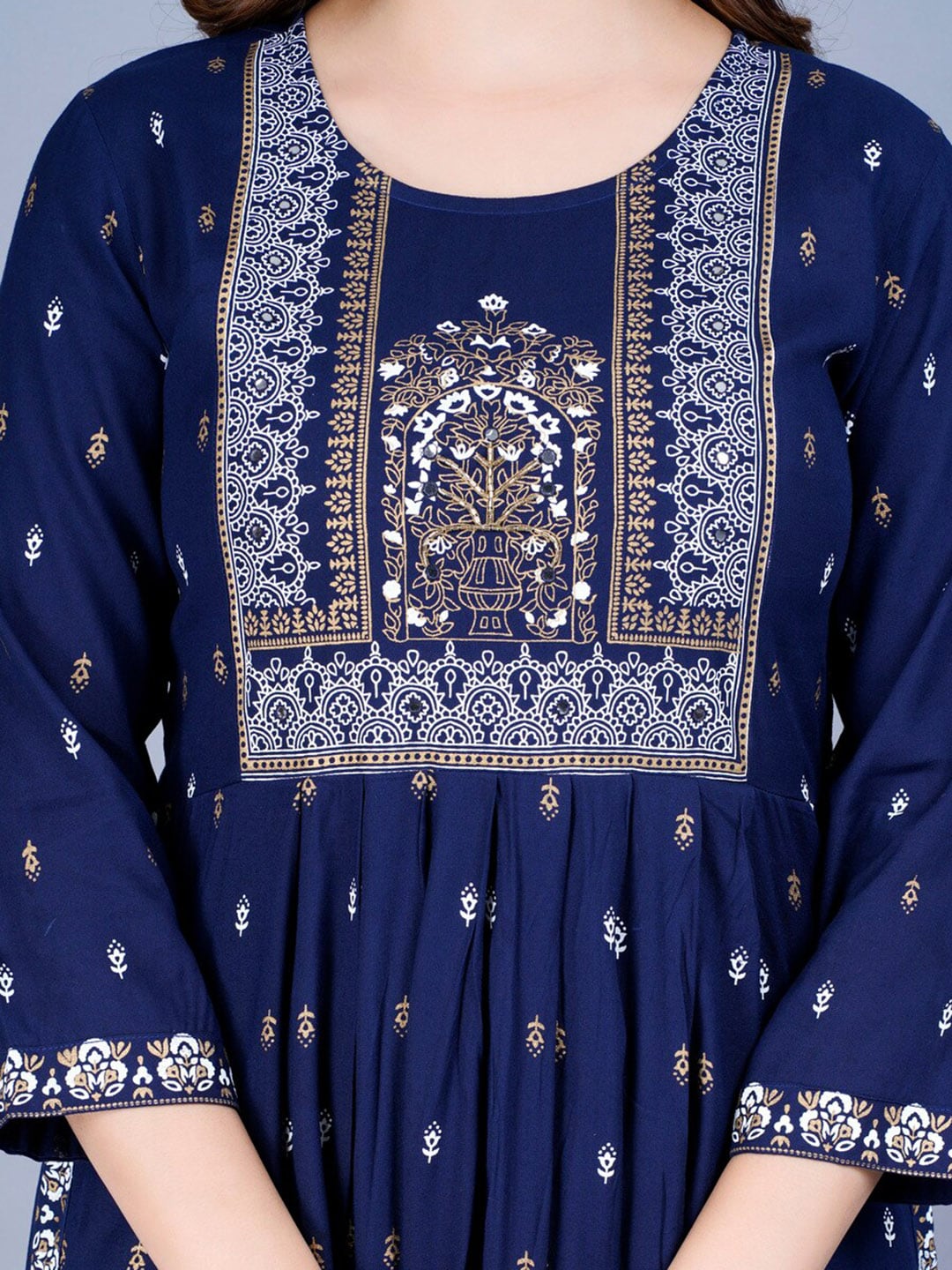 Kalini Ethnic Motifs Printed Kurta - Distacart