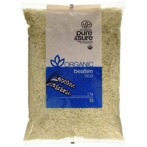 Pure & Sure Organic White Beaten Rice