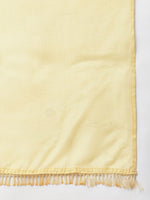 Thumbnail for Kalini Women Yellow Floral Printed Kurta with Trousers & With Dupatta - Distacart