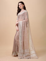 Thumbnail for Kalini Ethnic Motifs Zari Jute Silk Saree - Distacart