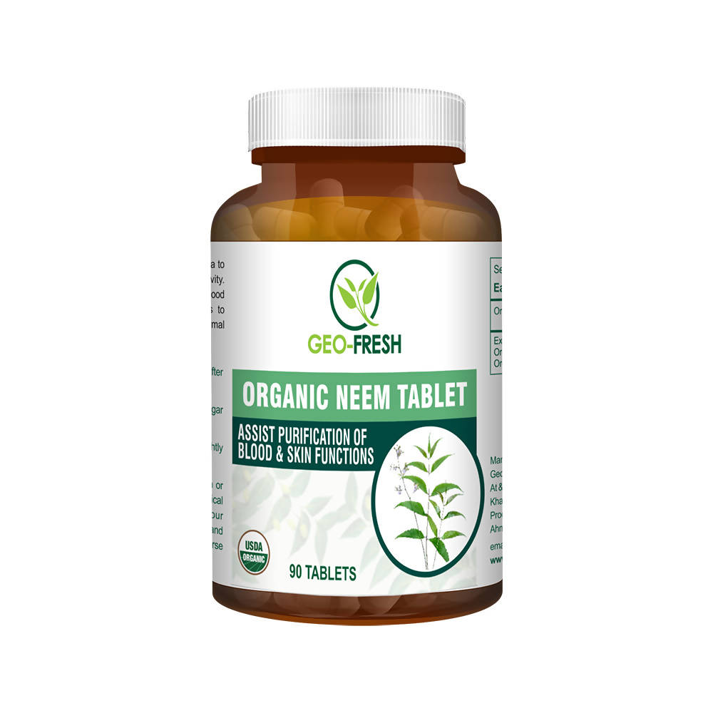 Geo-Fresh Organic Neem Tablets - Distacart