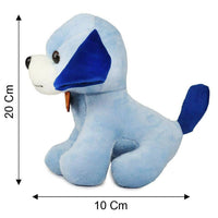 Thumbnail for Webby Soft Animal Plush Standing Dog Toy 20cm-Blue - Distacart