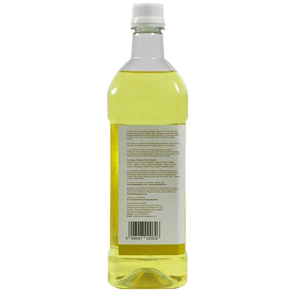 Pure & Sure Organic Cold Pressed Sun Flower Oil - Distacart
