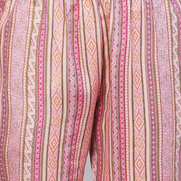 Kalini Floral Printed Regular Kurta With Trousers - Distacart