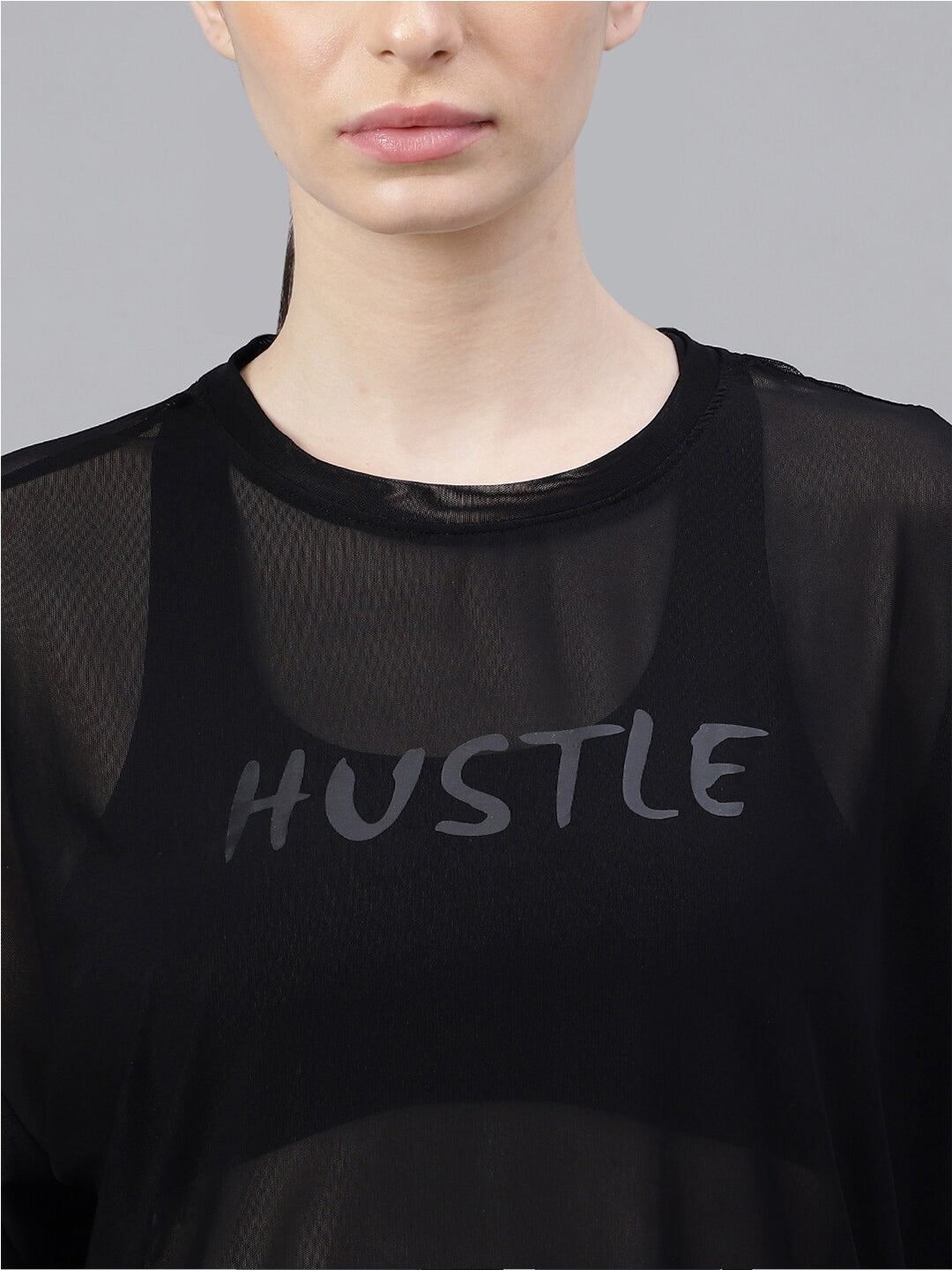 MKH Typography Printed Relaxed Fit Dri-FIT T-shirt - Distacart