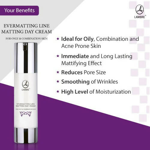 Lambre Evermatting Line Matting Day Cream - Distacart