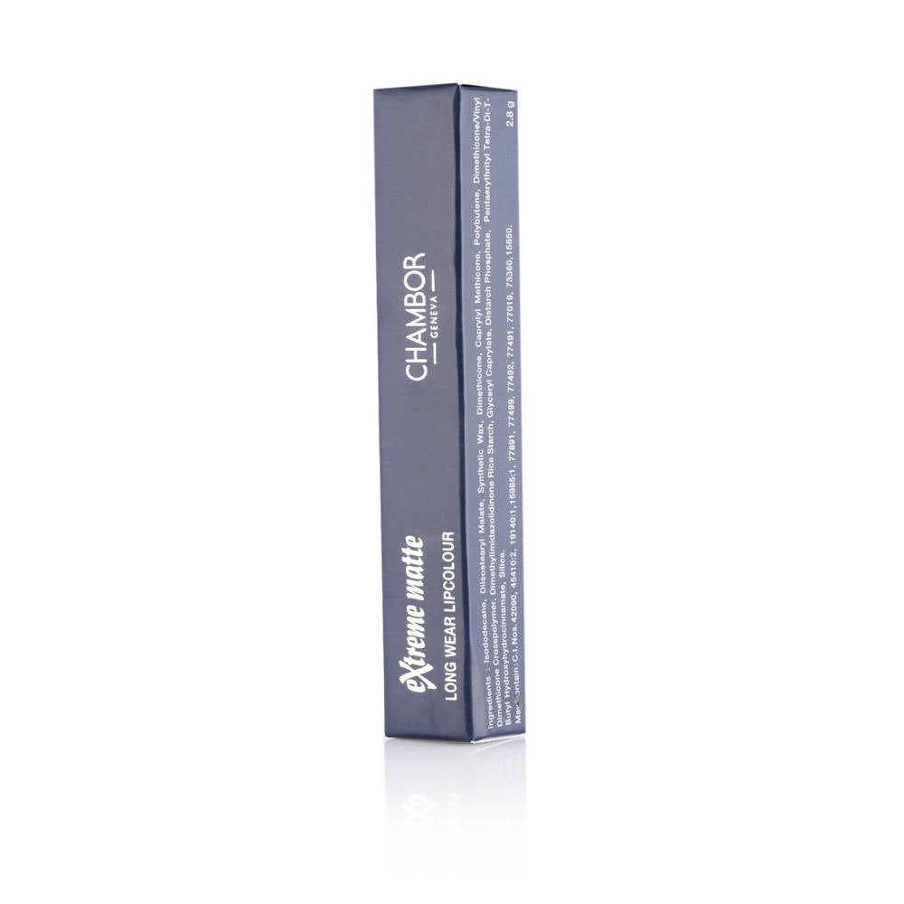Chambor Indulgent Bordeaux 05 Extreme Matte Long Wear Lip 