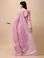 Thumbnail for Kalini Woven Design Zari Silk Cotton Kasavu Saree - Distacart