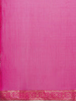 Thumbnail for Kalini Women Pink Printed Kurta with Trousers & With Dupatta - Distacart