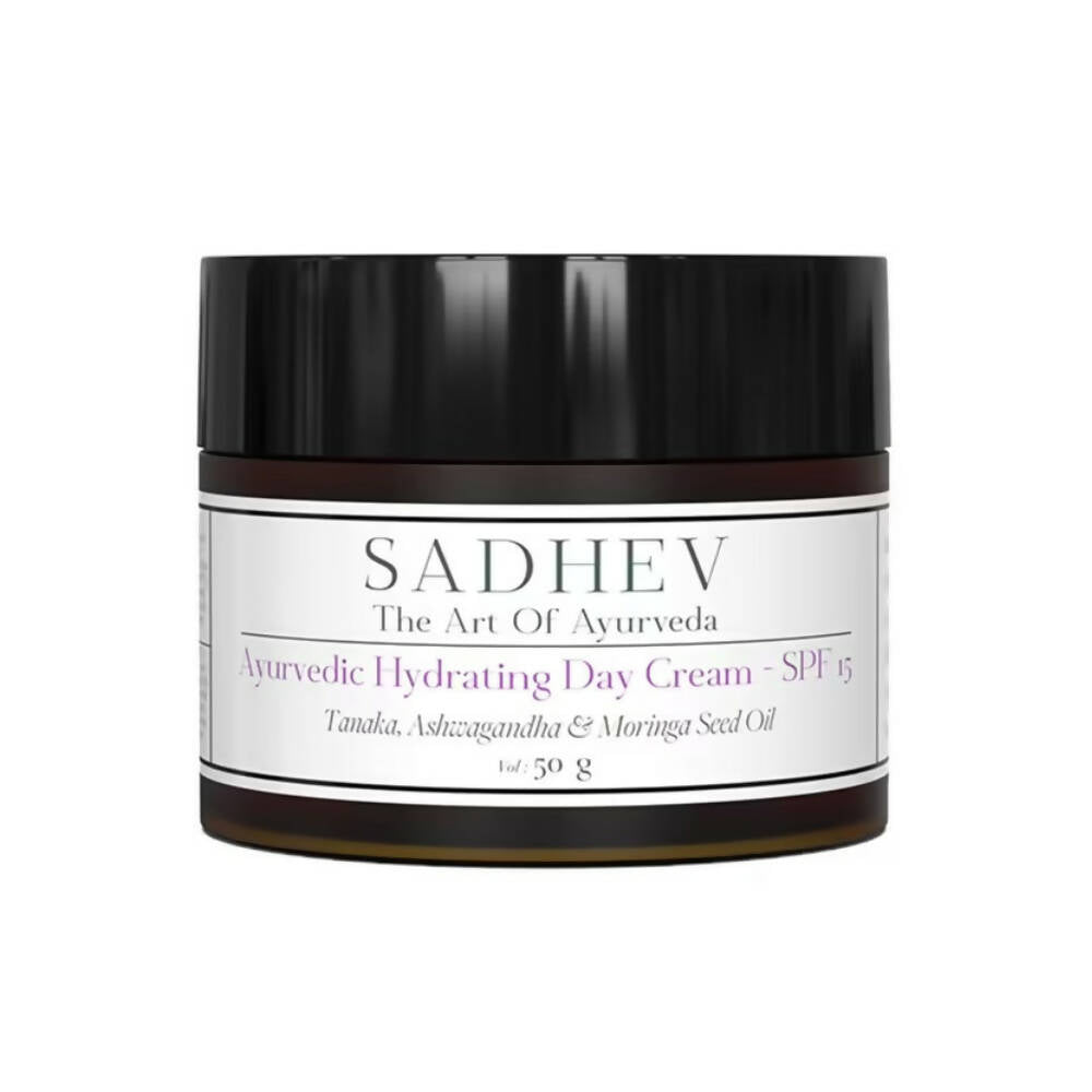 Sadhev Ayurvedic Hydrating Day Cream SPF 15 - Distacart