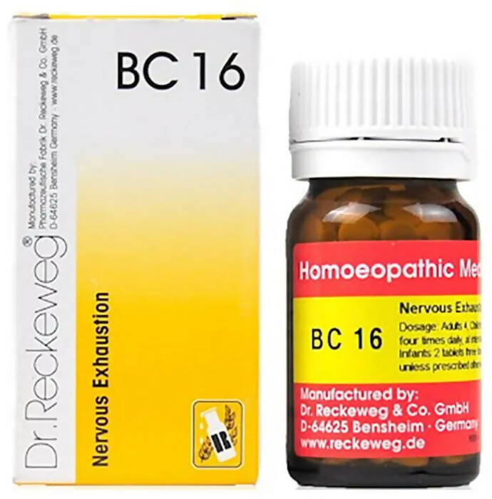 Dr. Reckeweg Bio-Combination 16 (BC 16) Tablets - Distacart