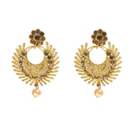 Thumbnail for Mominos Fashion Johar Kamal Gold-Plated Brass Finish Long Necklace For Women (Golden) - Distacart