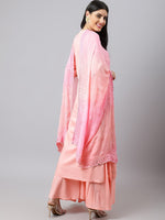 Thumbnail for Khushal K Yoke Design Mirror Work Kurta with Palazzos & Dupatta - Distacart