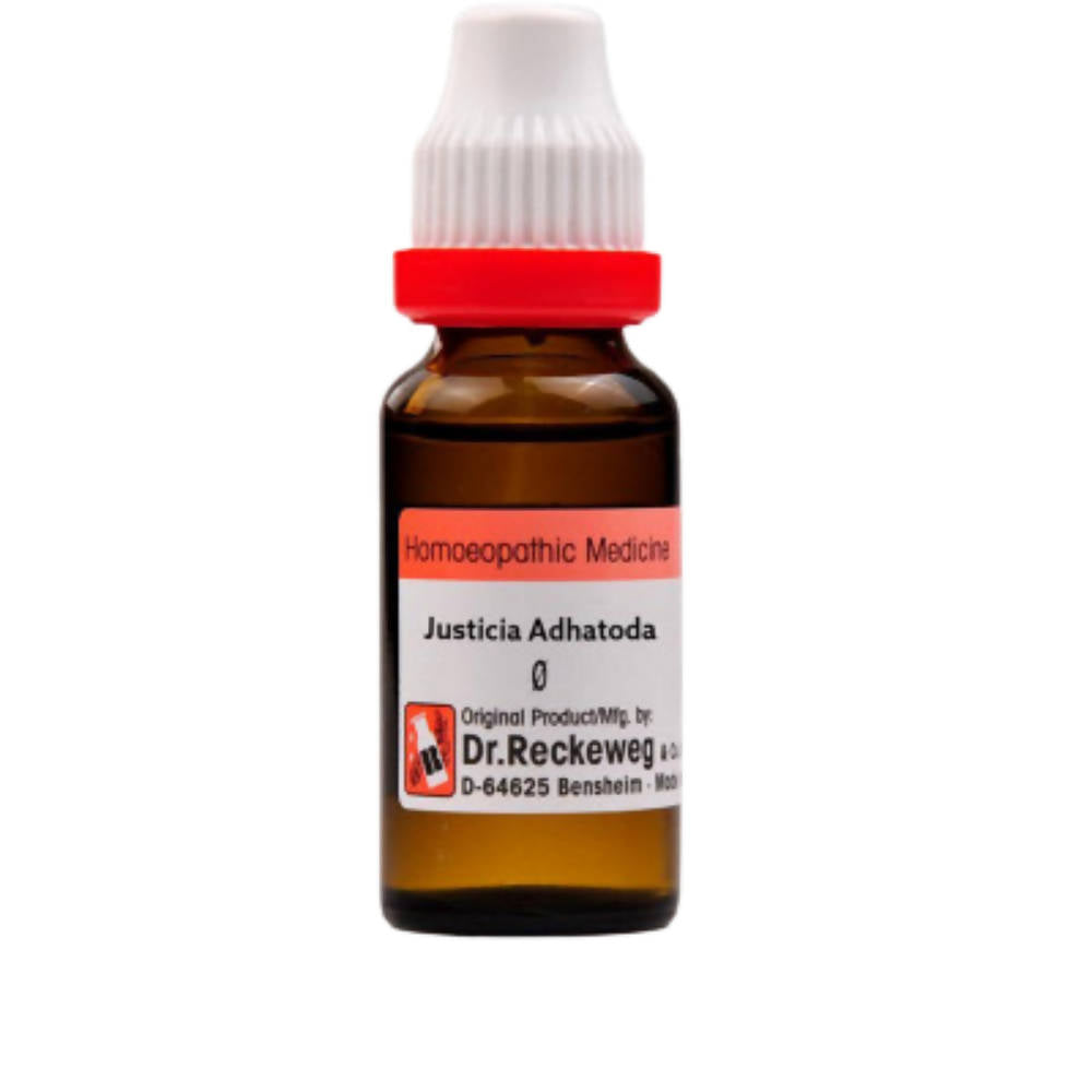 Dr. Reckeweg Justicia Adhatoda Mother Tincture Q - Distacart