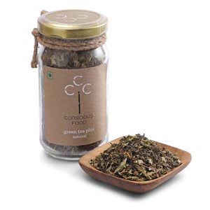 Conscious Food Natural Green Tea Plus