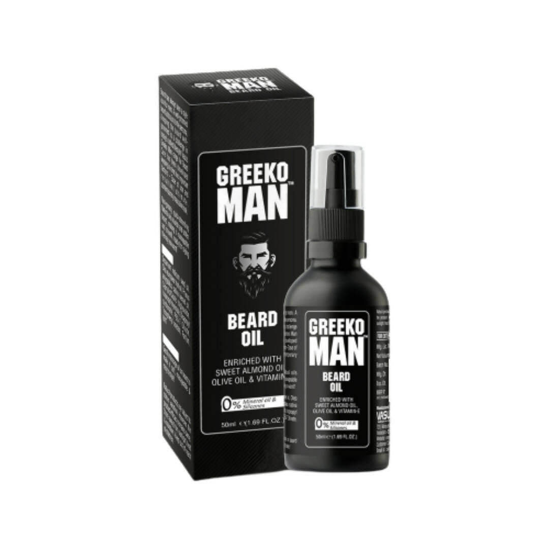 Greeko Man Beard Oil - Distacart