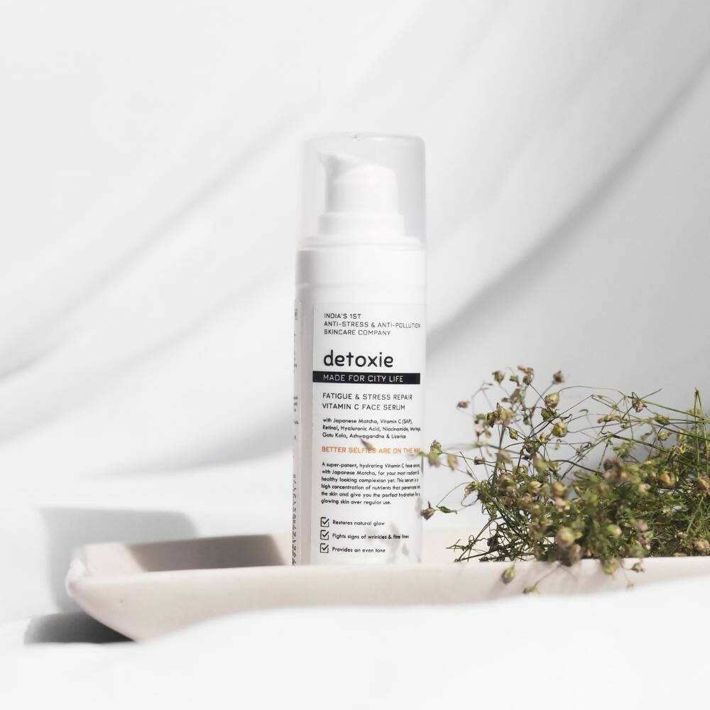 Detoxie Fatigue & Stress Repair Vitamin C Face Serum - Distacart