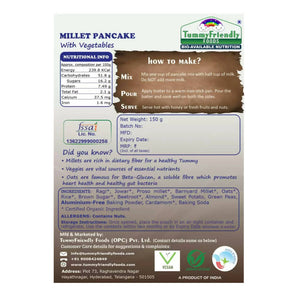 TummyFriendly Foods Millet Pancake Mix - Veggies, Dates, Nuts - Distacart