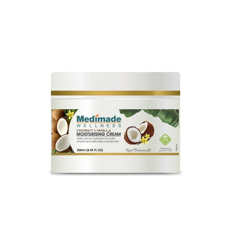 Medimade Wellness Coconut & Vanilla Moisturising Cream - Distacart