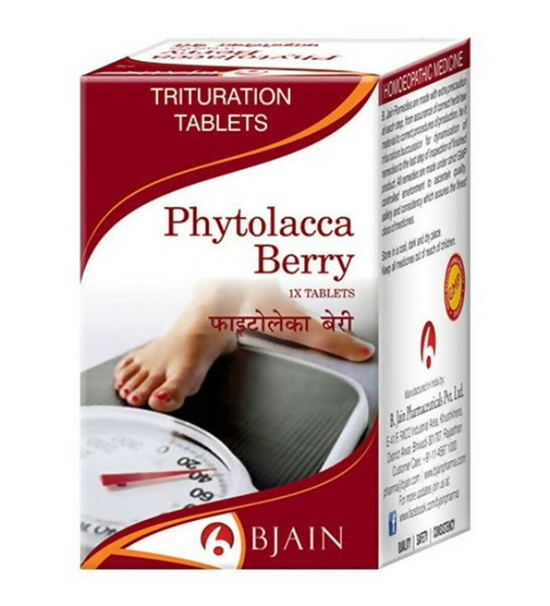 Bjain Homeopathy Phytolacca Berry Tablets - Distacart