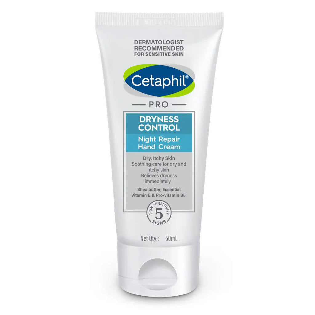 Cetaphil Pro Dryness Control Night Protect Hand Cream - Distacart