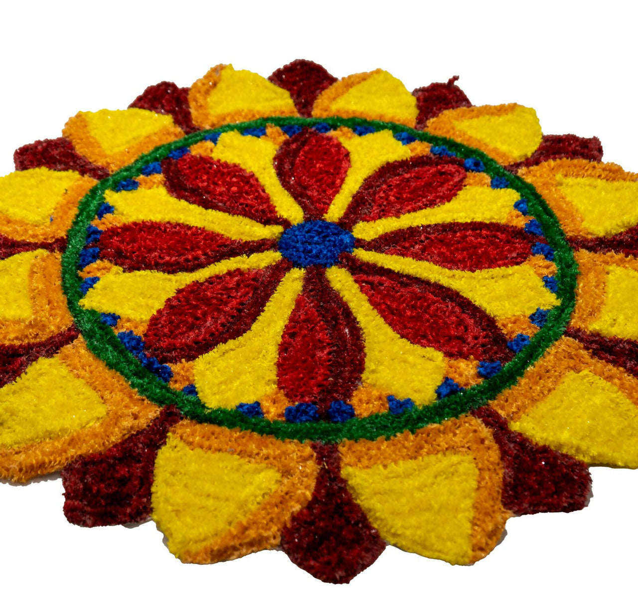 Kundan HandiKrafts Flower Mat Design 1 - Distacart