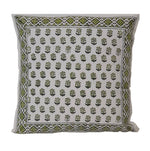 Thumbnail for The Decor Nook Green Booti Print Cushion Cover