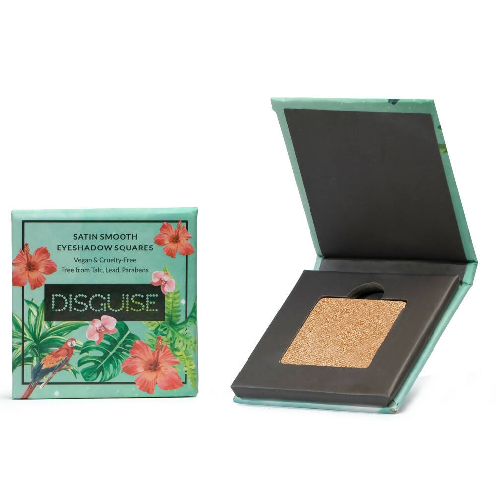 Disguise Satin Smooth Eyeshadow Squares - Frosted Gold Melon 202 - Distacart