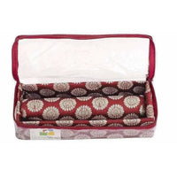 Thumbnail for Rod Brocade Bangle Box - Maroon - Distacart