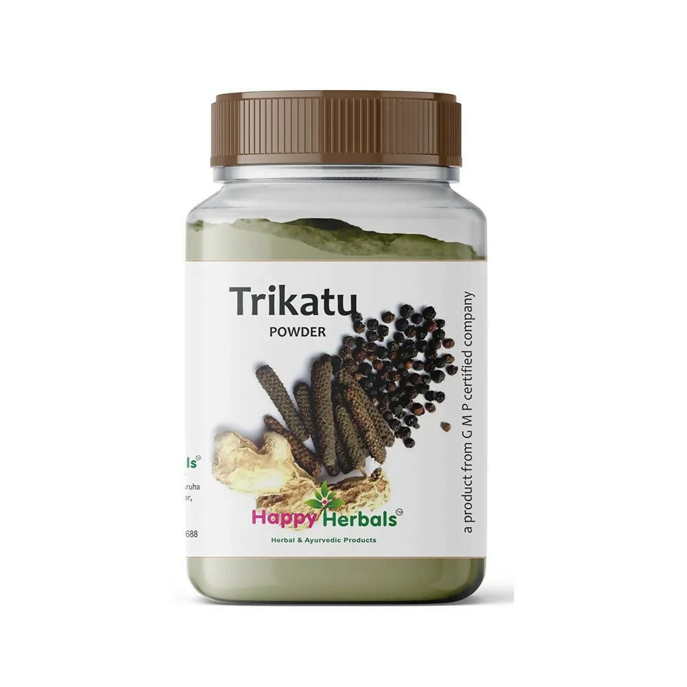 Happy Herbals Trikatu Powder - Distacart