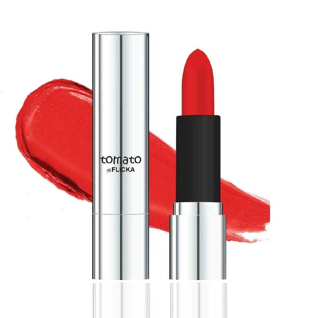 FLiCKA Tomato Maroon Matte Finish Lipstick Shade 05 - Distacart