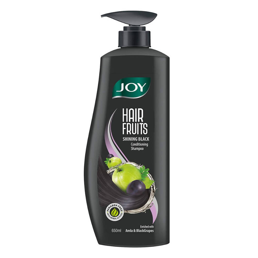 Joy Hair Fruits Shining Black Conditioning Shampoo - Distacart