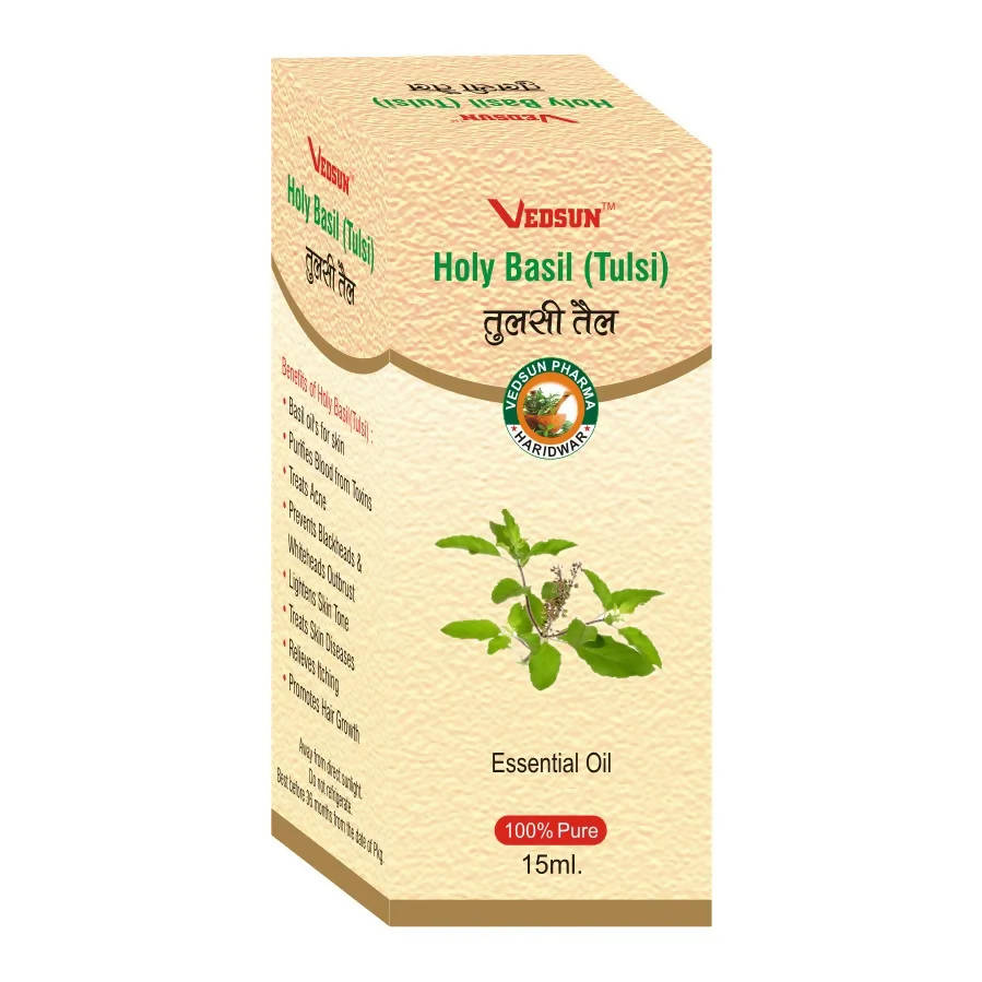Vedsun Holy Basil (Tulsi) Essential Oil - Distacart