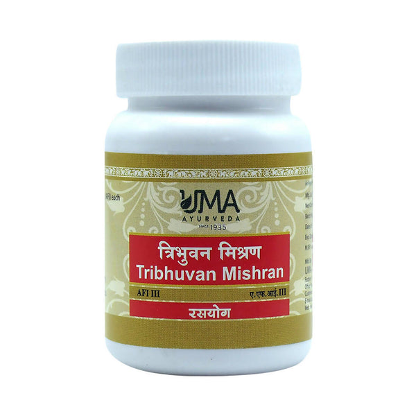 Uma Ayurveda Tribhuvan Mishran Tablets - Distacart