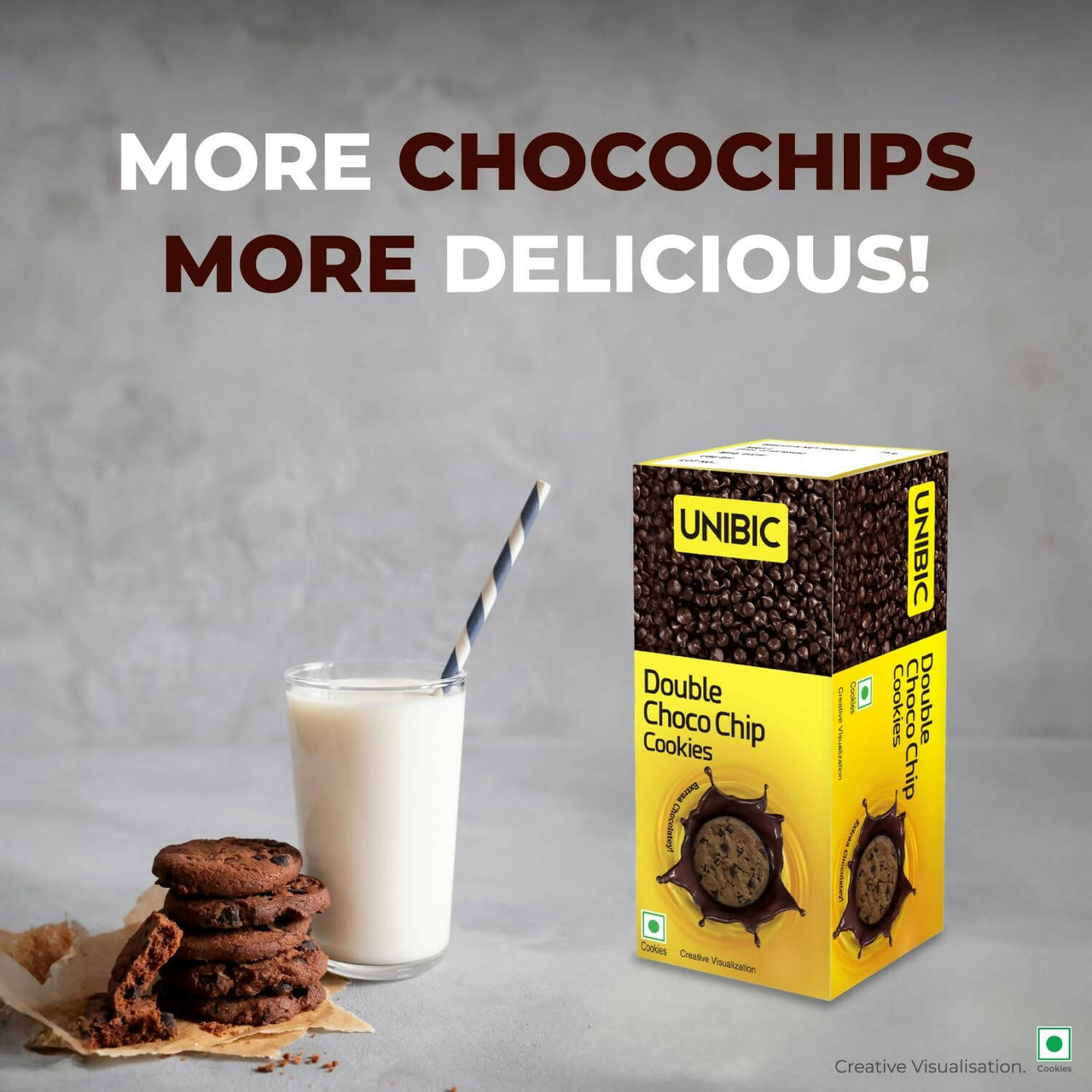 Unibic - Double Chocochip Cookies - Distacart