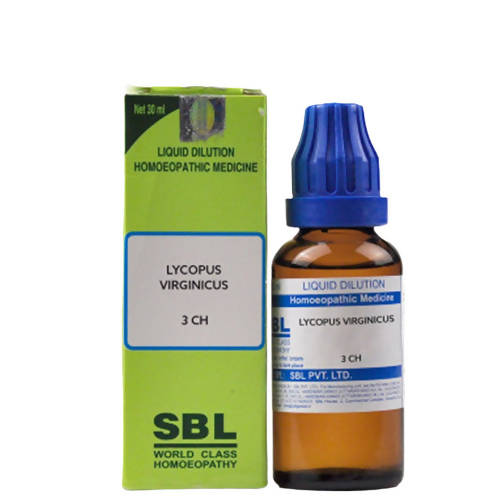 SBL Homeopathy Lycopus Virginicus Dilution - Distacart