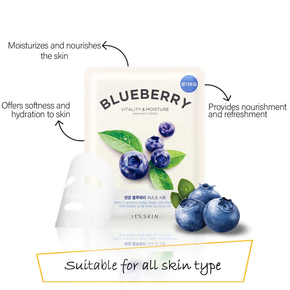 It's Skin The Fresh Blueberry Mask Sheet - Distacart