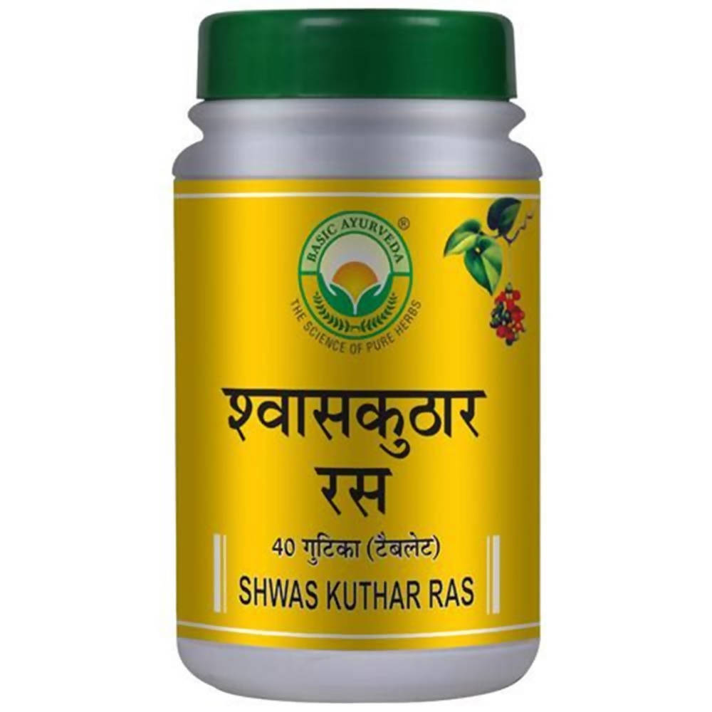 Basic Ayurveda Shwas Kuthar Ras Tablets