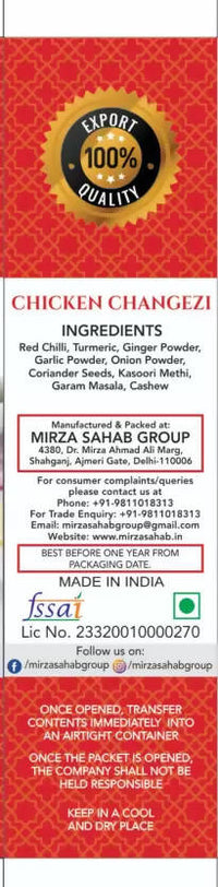 Thumbnail for Mirza Sahab Chicken Changezi Masala - Distacart